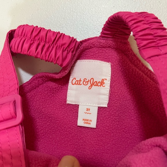 3T Cat & Jack Snow Bibs - 3T Toddler Girl Snow Bibs - 3T Toddler Girl Clothes - Picture 3 of 3